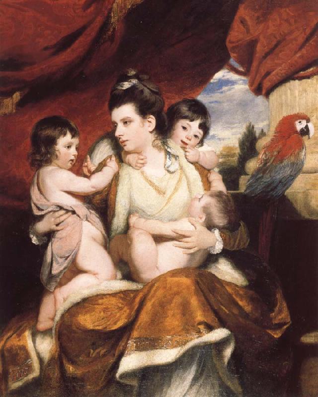 Sir Joshua Reynolds Lady Cockburn and Her Three eldest sons